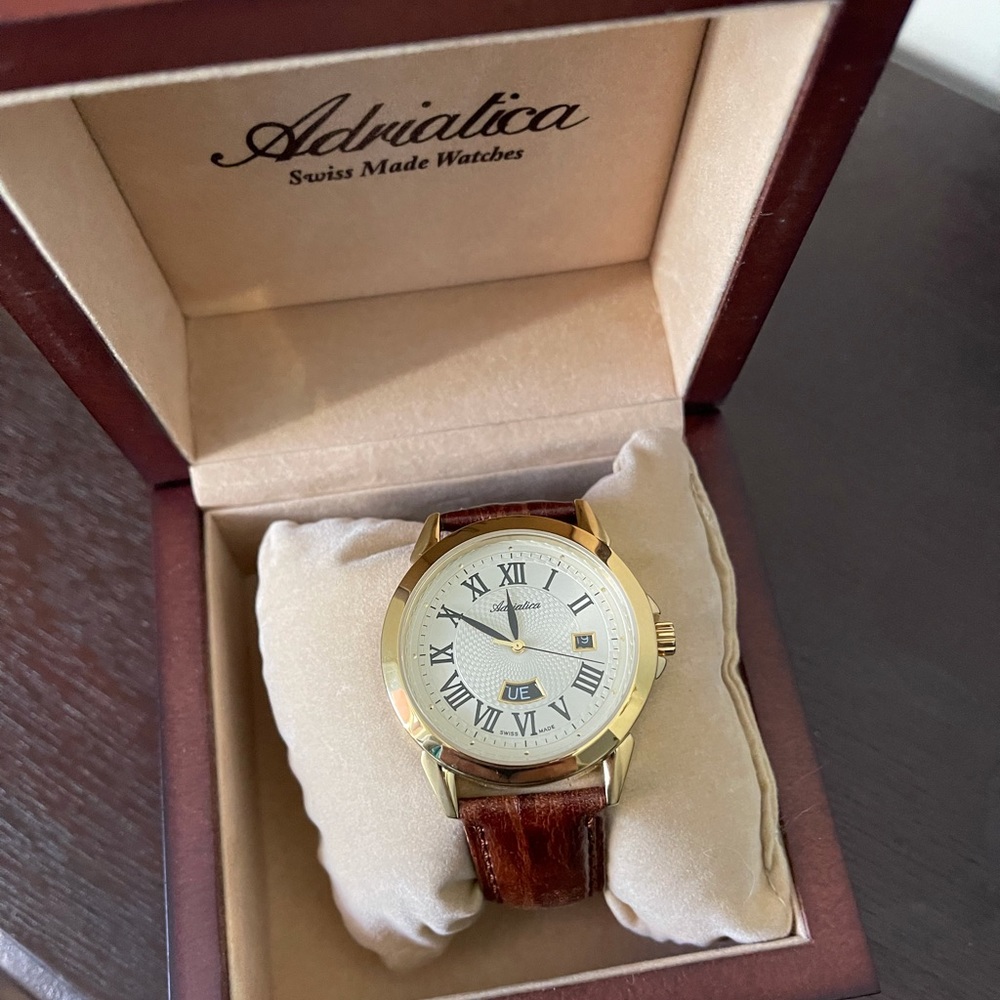 NWT Beautiful Swiss men’s watch